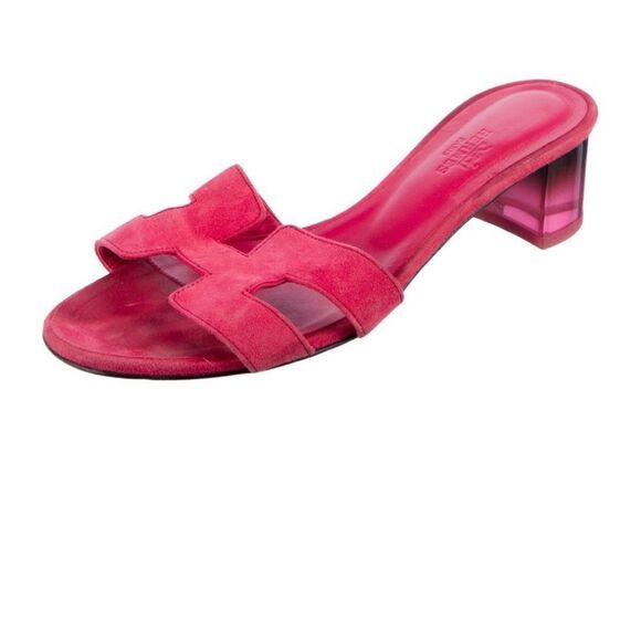 - Hermes Oasis Suede Sandal - Picture 7 of 8